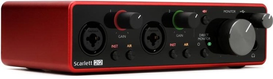 FOCUSRITE SCARLETT 2I2 3RD GENERATION