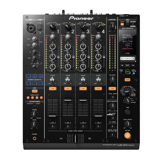 PIONEER DJM-900 NEXUS