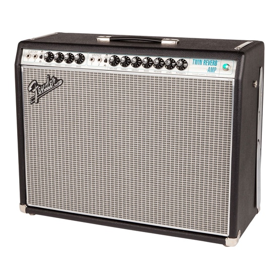 FENDER 68'  CUSTOM TWIN REVERB