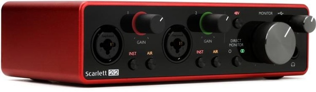 FOCUSRITE SCARLETT 2I2 3RD GENERATION