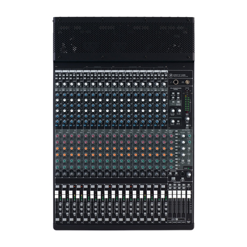 Mackie Mackie Onyx 1640 Mixer Premium 16-Channel Analog Live Sound/Recording Console 